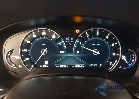 2019 BMW 540I xDrive из США, поврежденный, VIN WBAJE7C58KWW14166